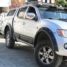 Mitsubishi L200 2007 - 2015 Arası Çamurluk Üstü Dodik 4 Parça Ithal