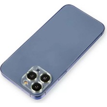 Senka Newface Iphone 13 Pro Max Metal Kamera Lens Koruma Cam - Açık Yeşil