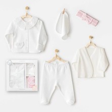 Senka AC25650 Cuddly Bunny Bear 5'li Hastane Çıkışı Ecru Pink