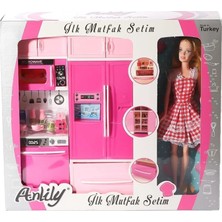 Senka 02318 Anlily Bebekli Mutfak Dolabı Oyun Seti