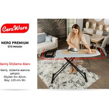 Ceraware Nero Premium Ütü Masası
