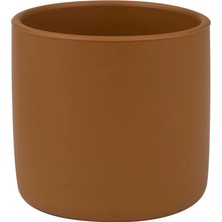 Senka Silikon Mini Bardak Woody Brown