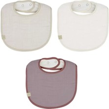 Senka Nessiworld Müslin Önlük 3'lü 60101 Taş Ekru Antrasit