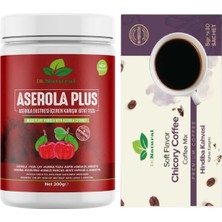 Dr. Natural Aserola Ekstresi Tozu 200 gr ve Hindiba Detox Kahvesi 30 Adet (2li Set)