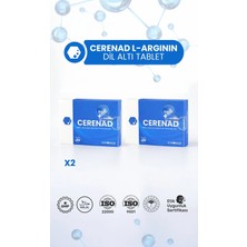 CERENAD 2'li Cerenad+ L-Argının Dilaltı Tablet, Nadh ve L-Arginin Içeren Takviye Edici Gıda
