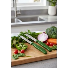 Bereketli Store Rooc 2’li Yeşil Bıçak | Sebze ve Meyve Kesme Bıçağı