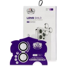 Senka Newface Iphone 16 Bilvis Titan Kamera Lens - Gümüş