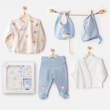 Senka AC25910 Newborn Set Dino 5'li Hastane Çıkışı Beige
