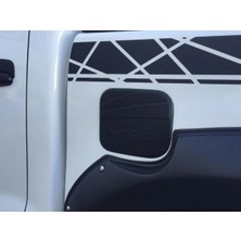 Toyota Hilux Vigo 2012-2015 Depo Kapağı Kaplaması Siyah