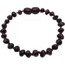 Senka Kehribar Bebek Bilekliği 588 Vişne