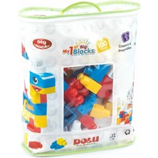 Senka 5020 Oyuncak Baskili Torbada Büyük Bloklar 100 Parça
