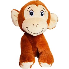 Senka 1438 Mika Maymun 30 cm Kahverengi -Selay Oyuncak