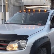 Volkswagen Amarok Moon Visör Turuncu LED Işıklı Tavan Kebi