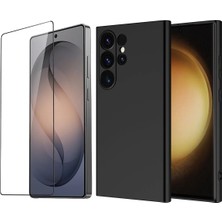 Vendas Samsung Galaxy S26 Ultra Kılıf Zore Mara Lansman Kapak + Cam Ekran Koruyucu