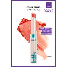 Avon Ultra Beauty Ruj Stylo Sunset Stick Formda Uzun Süreli Nemlendirici Etki 4.2 g
