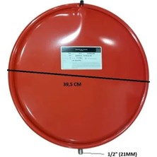 Universal Eca Kombi 1/2" 8 L Genleşme Tankı - Siyah Önaysan 77890032030