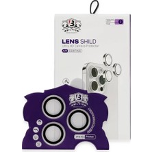 Senka Newface Iphone 16 Pro Max Bilvis Titan Kamera Lens - Gümüş