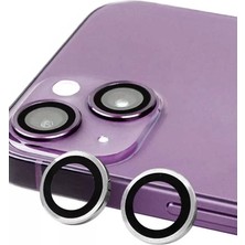 Senka Newface Iphone 14 Raze Metal Kamera Lens - Gümüş