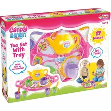 Senka 01593 Candy Tepsi̇li̇ Çay Set
