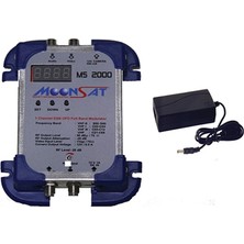 Moonsat Tdm 2000 Tek Kanal Av Grup Modülü Dsb Mp Kontrollü Display