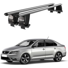 Today Auto Royal Seat Toledo (2011 ve Sonrası) Uyumlu Gri Kilitli Ara Atkı Port Bagaj Tavan Barı
