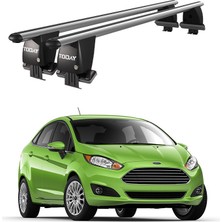 Today Auto Royal Ford Fiesta Vı (2013-2017) Uyumlu Gri Kilitli Ara Atkı Port Bagaj Tavan Barı