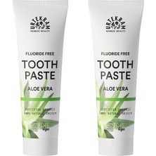 Urtekram Organik Aloe Veralı Diş Macunu 2'li Set 2X75 ml