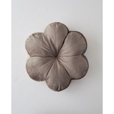 English Home Artistic Bloom Dekoratif Kırlent 40 cm Kahverengi