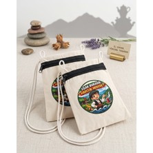 Plaka53 Shop Kişiye Özel Karadeniz Temalı Bayram Harçlık Kesesi - Uşak Burada Harçlık Nerede - 13X16 cm