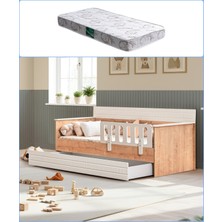 Setay Yavrulu Karyola, Bakü Yavrulu Montessori Karyola - 1 Adet 90X190 Comfort Yatak