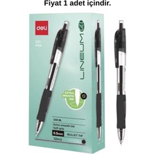 Deli Lineum Gel Pen 0.5 mm Siyah 1 Adet