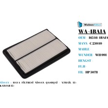 Waben Hava Filtresi Nissan Qashqai - Xtrail 13> Kadjar 15>