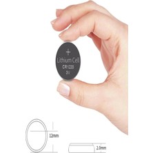 Bundeba Işıklı Klavye Pili 4 Adet Oyuncak Anahtarlık CR1220 Lithium Cell Battery