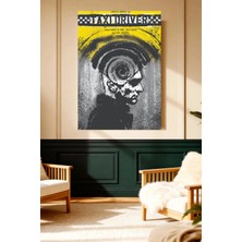 Mushen Studio Mushen Studıo Taxi Driver Robert De Niro Spiral Poster Çerçevesiz Kanvas Tablo