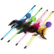 Nunbell Kedi Oltası Renkli Tüylü Toplar