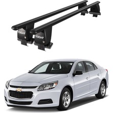 Today Auto Royal Chevrolet Malibu Vııı (2012-2016) Uyumlu Siyah Kilitli Ara Atkı Port Bagaj Tavan Barı