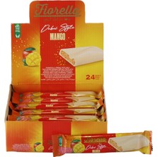 Fiorella Dubai Mangolu Pirinç Patlaklı Beyaz Çikolata 30 Gram 24 Adet (1 Kutu)