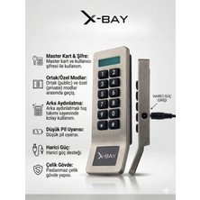 X-Bay Elektronik Kabin Kilidi XB-CL880