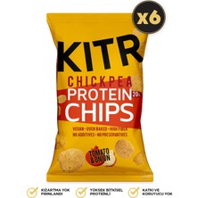 KITR 6'lı Domates ve Soğan Çeşnili Yüksek Proteinli Nohut Cipsi 6X50G