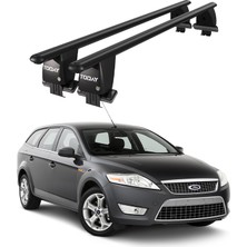 Today Auto Royal Ford Mondeo Iıı (2007-2010) Uyumlu Siyah Kilitli Ara Atkı Port Bagaj Tavan Barı