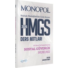 Monopol Yayınları Hmgs Sosyal Güvenlik Hukuku Ders Notları 2026