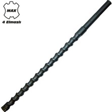 Todrill 50441 Sds Max 4 Elmaslı Matkap Uç 25X520 mm