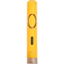 Parmida Sarı Puro Tutuculu Tek Torch Puro Çakmak PCM0987