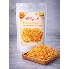 Kurutulmuş Limon ve Portakal Kabuğu Şekerlemesi (Kek, Pasta, Çikolata Karışımı) Karışık Mix 150G