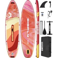 SavaBoards Tropical Orange Premium Şişme Paddle Board Sup Seti 335X86X15 cm