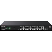 Ip-Com G2228P-24-410W 24 Port GIGABIT+2XRJ45/SFP Uplınk 370W Poe Cloud Yönetilebilir Rackmount Swıtc