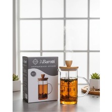 Bakır Köy Barotti Isıya Dayanıklı Bitki Çayı Demliği / French Pres