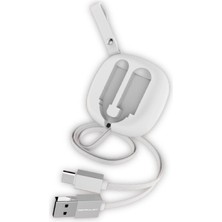 Butik Mey Ithalat®  S79 Micro USB Kablo 20CM-1M 2A - Beyaz