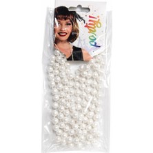 Butik Mey Ithalat® 1920 Gatsby Inci Kolye – Vintage Uzun Beyaz Inci Kolye