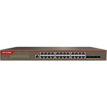 Ip-Com G5328X 24 Port Gıgabıt + 4X10GB Sfp Uplınk L3 Yönetilebilir Rackmount Swıtch